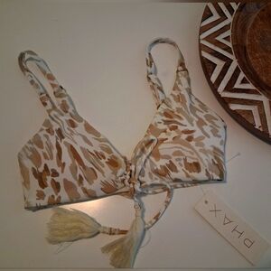 Phax Natural Tassel  Bikini Top